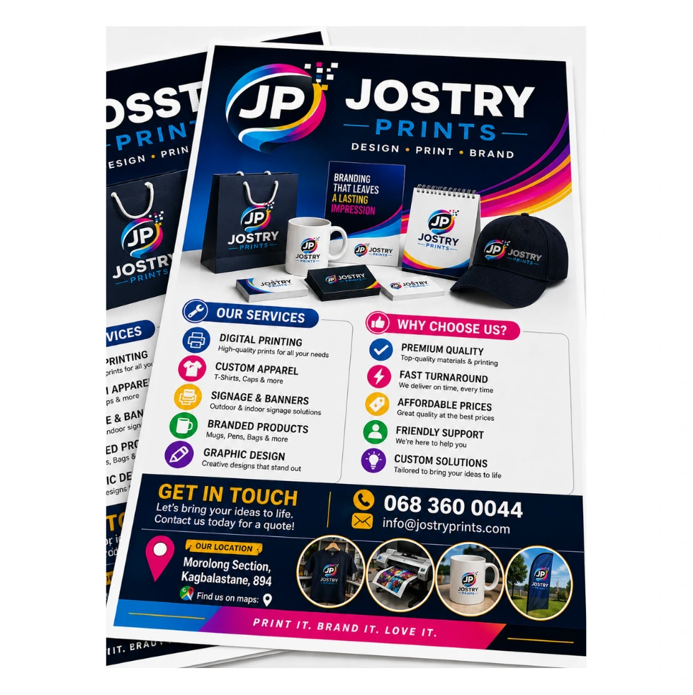Promotional flyer