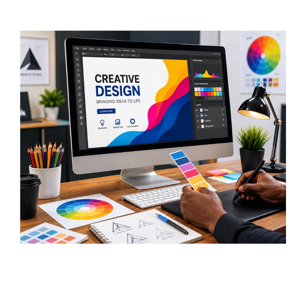 Graphic and website design